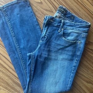 Lucky Brand denim jeans.  Lolita crop style